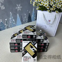 mini经典黑胶3寸相纸1盒10张，多盒便宜，日期新鲜，现货速发，富士所有mini系列相机通用 6