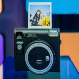 富士拍立得SQ40相机，日版原装进口，官方标配，适用方形相纸，操作简单，现货速发 5