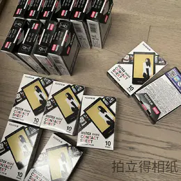mini经典黑胶3寸相纸1盒10张，多盒便宜，日期新鲜，现货速发，富士所有mini系列相机通用 4